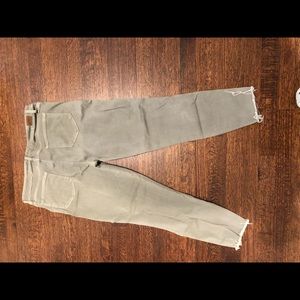 Green Paige jeans, size 33